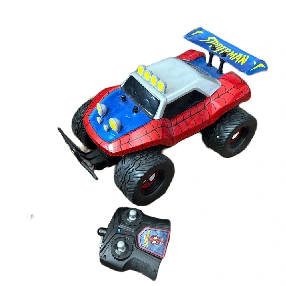 Spider-Man RC Buggy With Remote Control, No. 33138, Marvel Car Red Blue